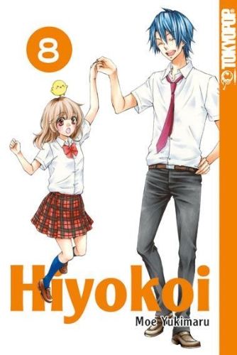 Buchcover und Innenansicht für das Buch: Hiyokoi 08