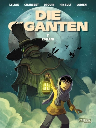 Buchcover und Innenansicht für das Buch: Les Géants Tome 11