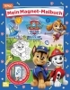 Buchcover und Innenansicht für das Buch: PAW Patrol Kindergartenheft: Mein Magnet-Malbuch