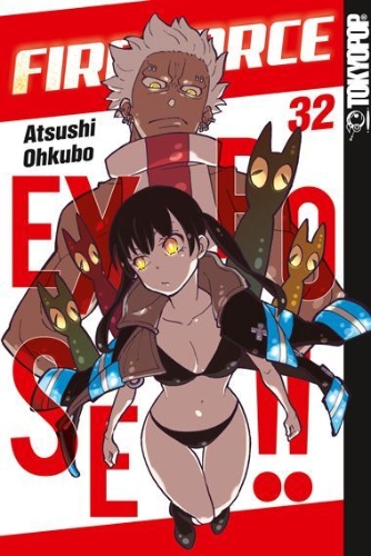 Buchcover und Innenansicht für das Buch: Fire Force 32