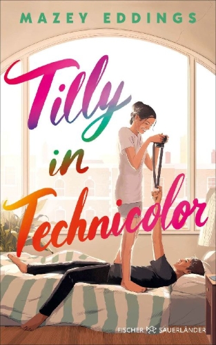 Buchcover und Innenansicht für das Buch: Tilly in Technicolor