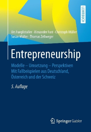 Buchcover und Innenansicht für das Buch: Entrepreneurship