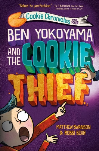 Buchcover und Innenansicht für das Buch: Ben Yokoyama and the Cookie Thief