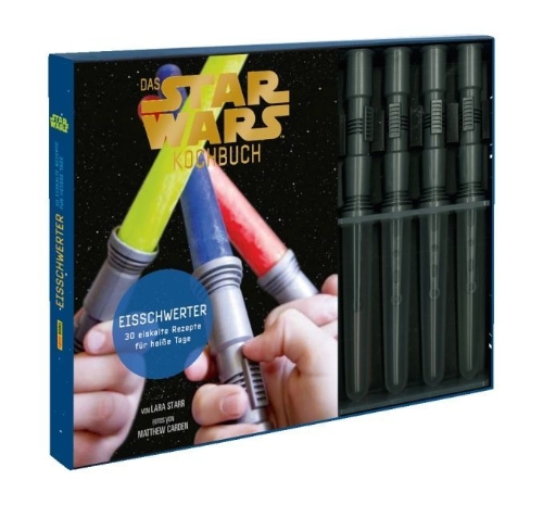 Buchcover und Innenansicht für das Buch: The Star Wars Cookbook: Ice Sabers