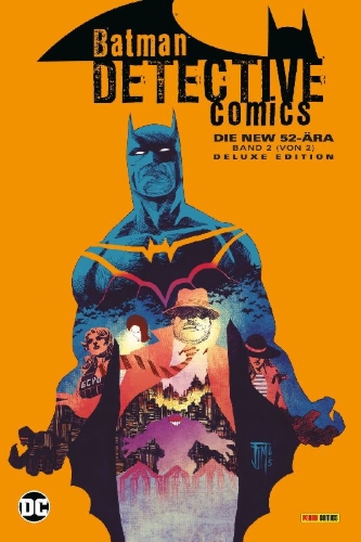 Buchcover und Innenansicht für das Buch: Detective Comics #25-#52; Detective Comics Annual #3; Detective Comics: Futures End #1; Detective Comics: Endgame #1; Detective Comics: DC Sneak Peek