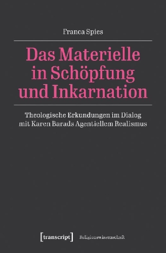 Buchcover und Innenansicht für das Buch: Das Materielle in Schöpfung und Inkarnation