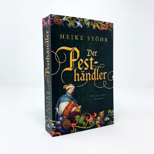 Buchcover und Innenansicht für das Buch: Der Pesthändler