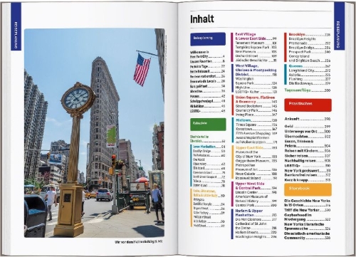 Buchcover und Innenansicht für das Buch: LONELY PLANET Reiseführer New York