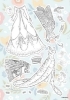 Buchcover und Innenansicht für das Buch: Disney Prinzessin: Mein Styling-Spaß mit Stickern zum Ausmalen - Stickern - Malen - Stylen