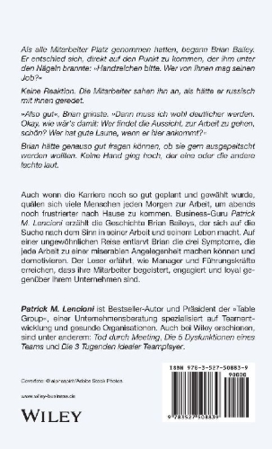 Buchcover und Innenansicht für das Buch: Die Wahrheit über begeisterte Mitarbeiter