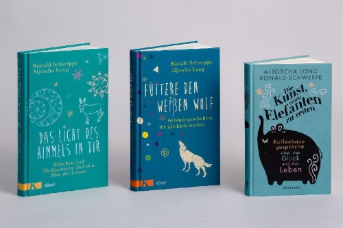Buchcover und Innenansicht für das Buch: Die Kunst, einen Elefanten zu reiten