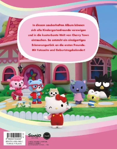 Buchcover und Innenansicht für das Buch: Hello Kitty: Super Style!: Meine ersten Freunde