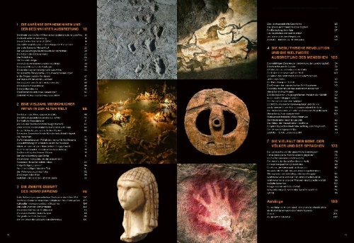 Buchcover und Innenansicht für das Buch: Homo sapiens