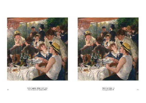Buchcover und Innenansicht für das Buch: Spot the Difference - Great Artists