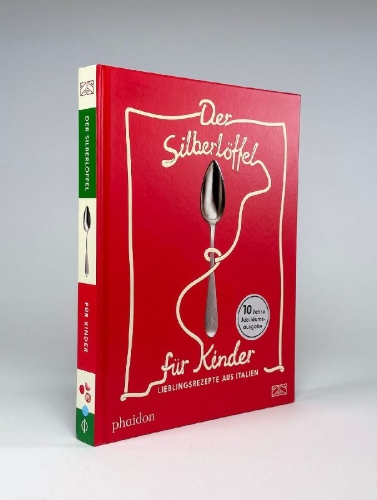 Buchcover und Innenansicht für das Buch: Der Silberlöffel für Kinder