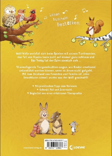 Buchcover und Innenansicht für das Buch: Freunde sind die beste Medizin