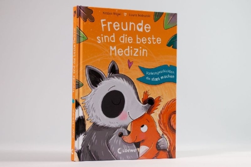Buchcover und Innenansicht für das Buch: Freunde sind die beste Medizin