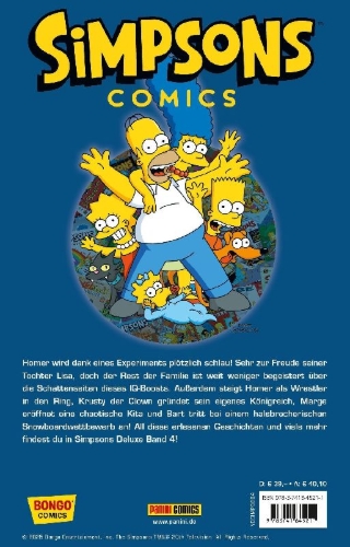Buchcover und Innenansicht für das Buch: US Simpsons Comics #27-#35