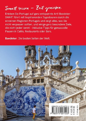Buchcover und Innenansicht für das Buch: Baedeker SMART Reiseführer Portugal