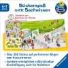 Buchcover und Innenansicht für das Buch: Wieso? Weshalb? Warum? Stickerheft: Im Zoo