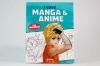 Buchcover und Innenansicht für das Buch: Manga Colouring Book