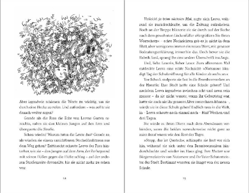 Buchcover und Innenansicht für das Buch: Leeva at Last