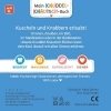 Buchcover und Innenansicht für das Buch: Mein Knuddel-Knautsch-Buch: robust, waschbar und federleicht. Praktisch für zu Hause und unterwegs