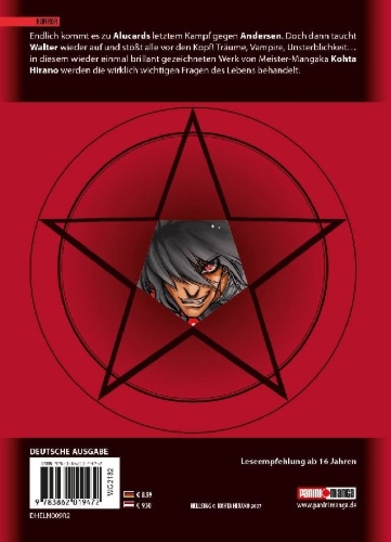 Buchcover und Innenansicht für das Buch: Hellsing - Neue Edition 09