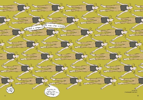 Buchcover und Innenansicht für das Buch: Yin Yoga - abschalten, locker machen, relaxen