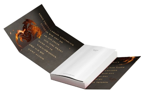 Buchcover und Innenansicht für das Buch: Firelight