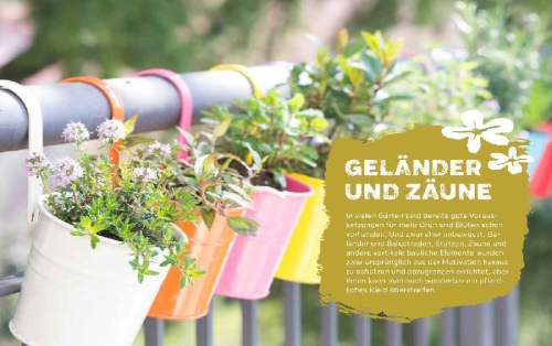 Buchcover und Innenansicht für das Buch: Begrünen was geht
