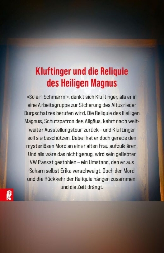 Buchcover und Innenansicht für das Buch: Schutzpatron