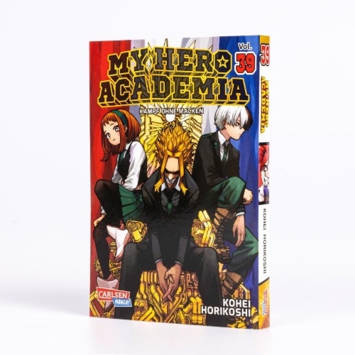 Buchcover und Innenansicht für das Buch: Boku no Hero Academia