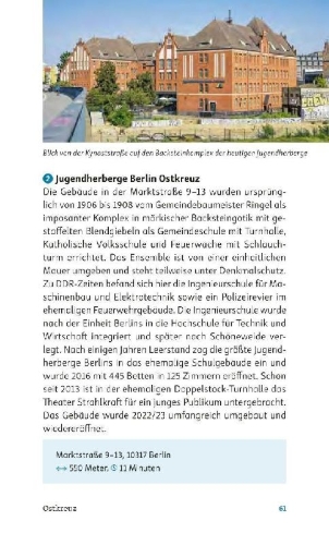 Buchcover und Innenansicht für das Buch: Berlin mit der Ringbahn entdecken