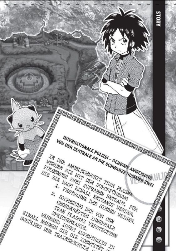 Buchcover und Innenansicht für das Buch: Pokémon Schwarz 2 und Weiss 2