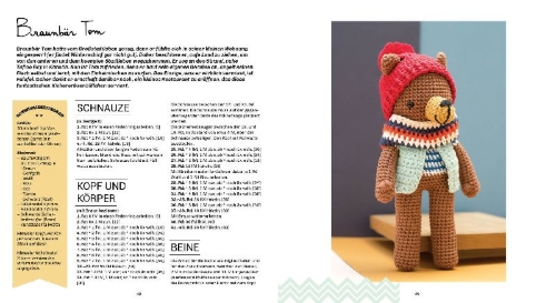 Buchcover und Innenansicht für das Buch: Pica Pau - Die große Häkelfreunde-Sammlung