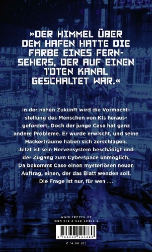 Buchcover und Innenansicht für das Buch: Neuromancer
