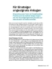 Buchcover und Innenansicht für das Buch: Geldanlage für Anfänger