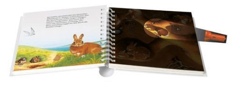 Buchcover und Innenansicht für das Buch: Suchergebnisse Webergebnisse  Les animaux sous la terre - Lampe magique