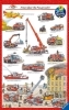 Buchcover und Innenansicht für das Buch: Wieso? Weshalb? Warum?, Band 2: Alles über die Feuerwehr