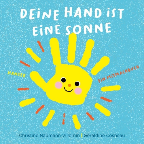 Buchcover und Innenansicht für das Buch: Ta petite main comme un soleil