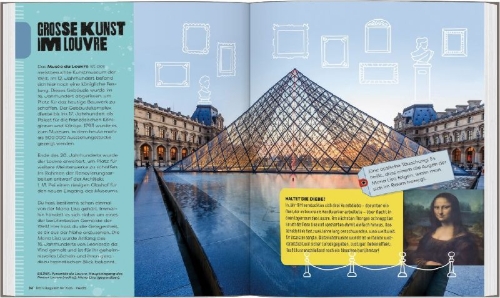Buchcover und Innenansicht für das Buch: LONELY PLANET Kinderreiseführer Der Cityguide für Kids Paris