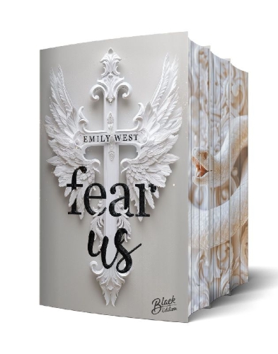 Buchcover und Innenansicht für das Buch: Fear us | Aufwendig gestaltete Ausgabe mit Farbschnitt