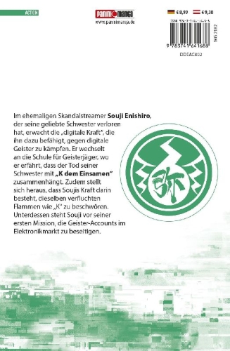 Buchcover und Innenansicht für das Buch: Dead Account 02