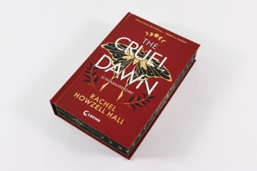 Buchcover und Innenansicht für das Buch: The Cruel Dawn - Schicksalsberührt (Band 2)