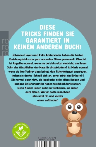 Buchcover und Innenansicht für das Buch: Schnall dich an, sonst stirbt ein Einhorn!