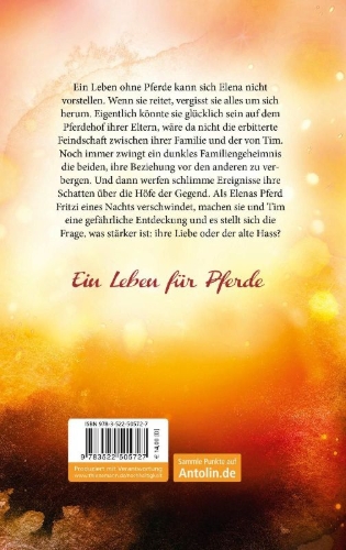 Buchcover und Innenansicht für das Buch: Elena - Ein Leben für Pferde 2: Sommer der Entscheidung