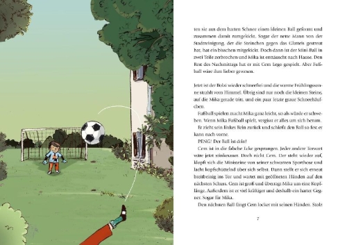 Buchcover und Innenansicht für das Buch: Wir Kinder vom Bolzi