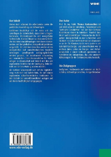 Buchcover und Innenansicht für das Buch: Kompendium Kältetechnik
