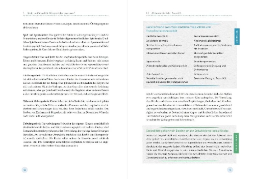 Buchcover und Innenansicht für das Buch: Sexualpädagogik in der Kita